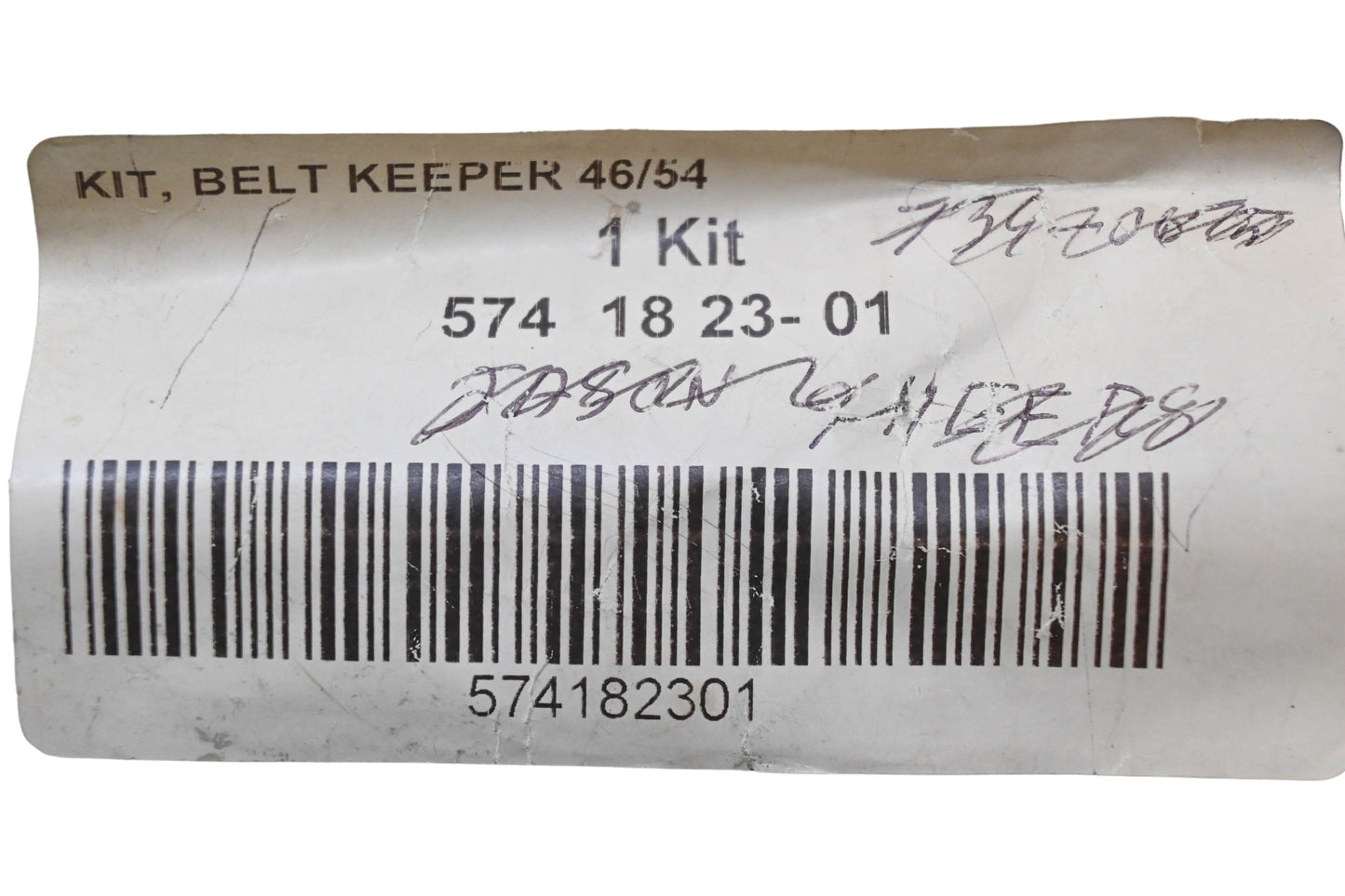 New OEM Husqvarna 574 18 23-01, 574182301 Belt Keeper Kit NOS