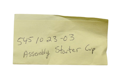 New OEM Husqvarna 545 10 23-03, 545102303 Assembly Starter Cup NOS