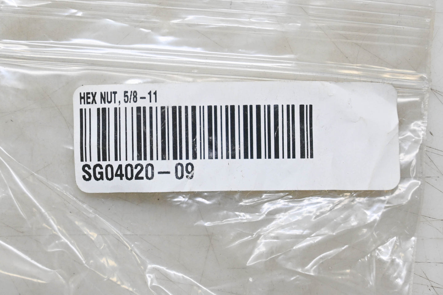 Scag 04020-09, SG04020-09 Hex Nut 5/80-11 NOS