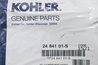 Kohler 24 841 01-S Cylinder Head Gasket Kit NOS