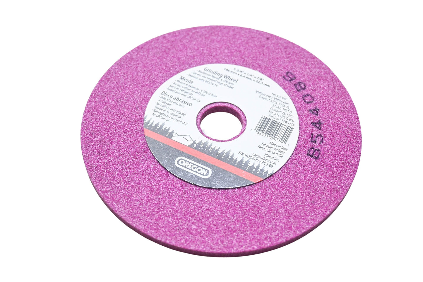 Oregon 102529, B544086, 102531 Grinding Wheel NOS