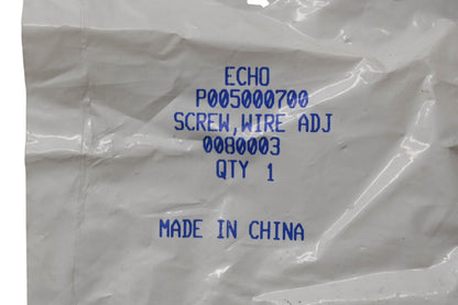 New OEM Echo P005000700 Wire Adjuster Screw NOS
