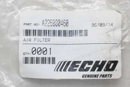 New OEM Echo A226000460 Air Filter NOS