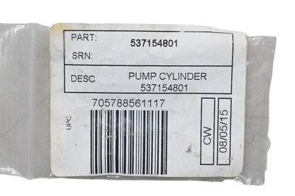 New OEM Husqvarna 537154801 Pump Cylinder NOS