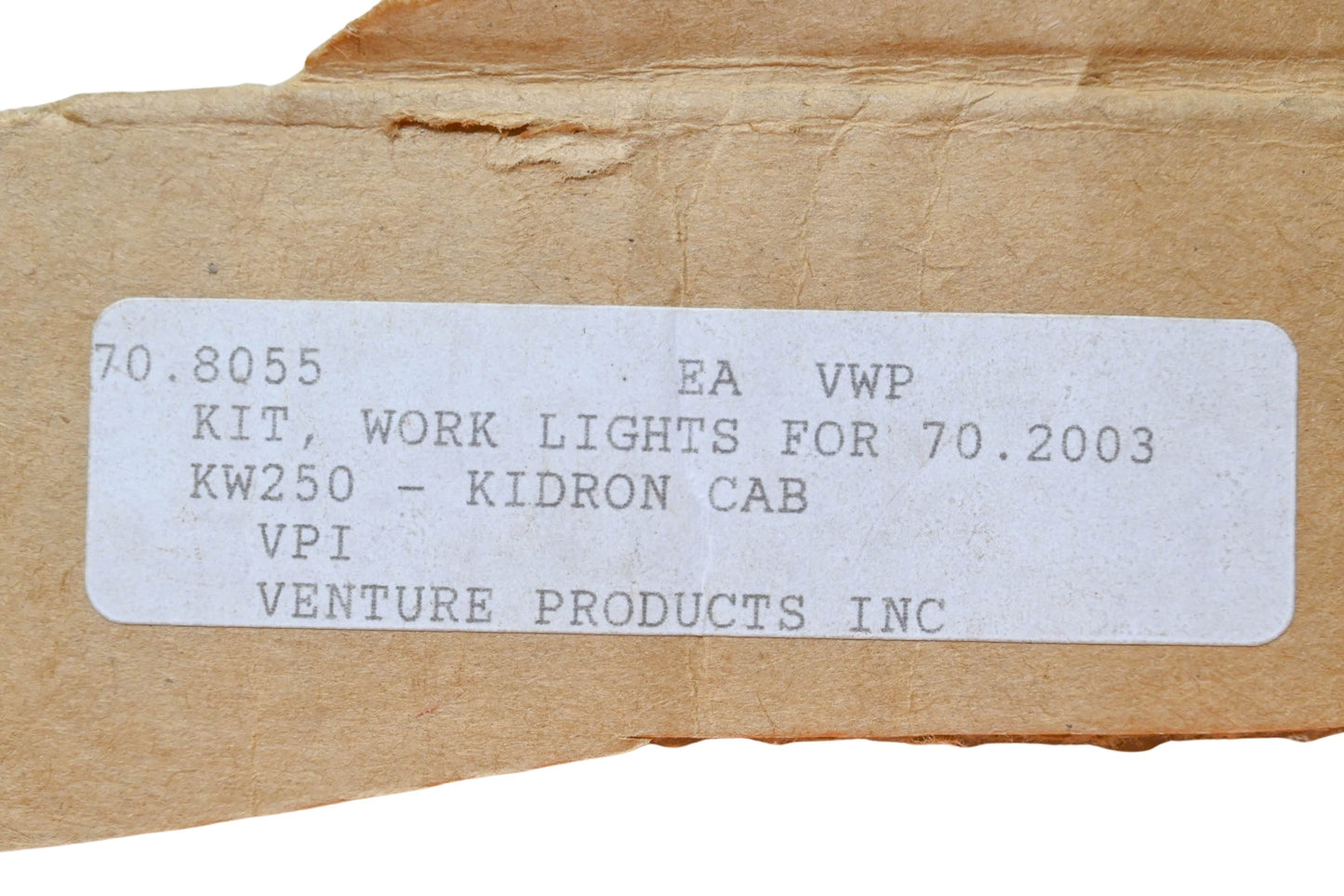 Ventrac 70.8055 Work Lights Kit NOS