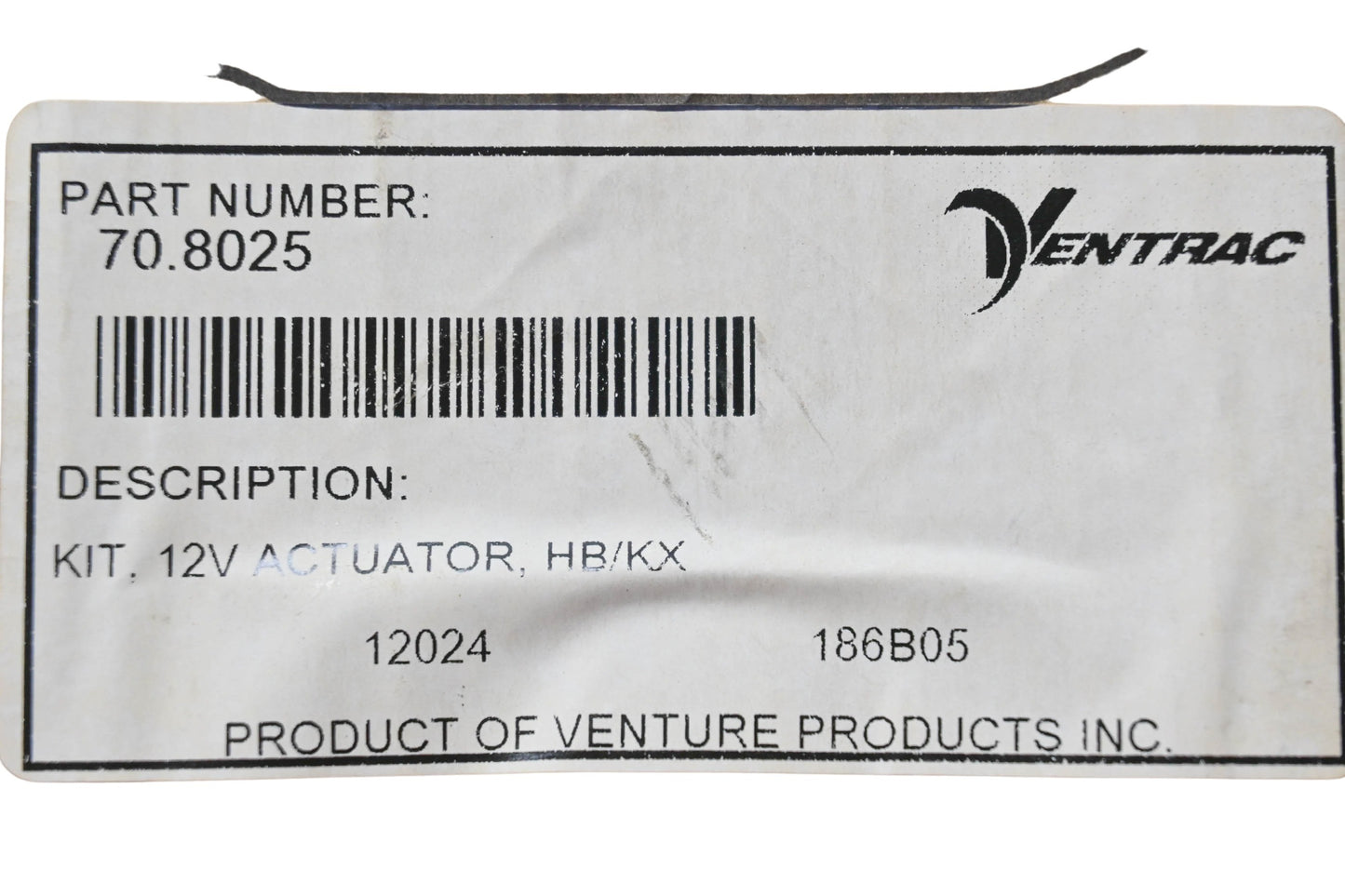 Ventrac 70.8025 12V Actuator Kit NOS (Incomplete)