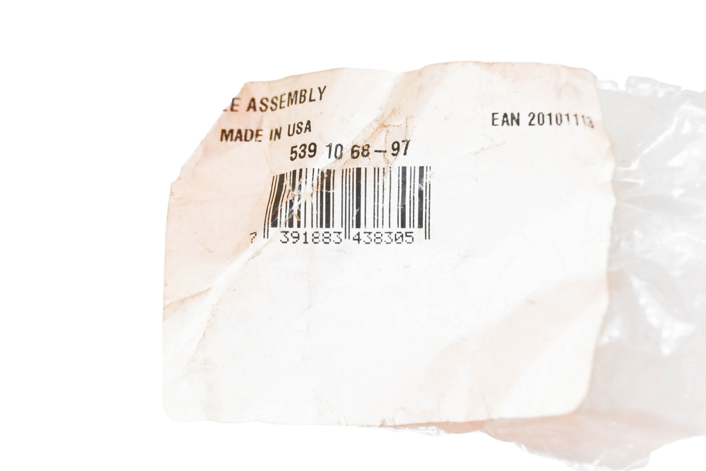 New OEM Husqvarna 539 10 68-97, 539106897 Tee Assembly NOS