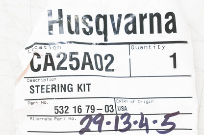 New OEM Husqvarna 532 16 79-03, 532167903 Steering Kit NOS