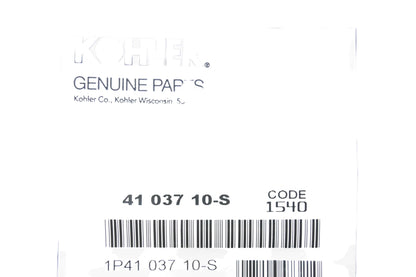 Kohler 41 037 10-S Service Nameplate NOS