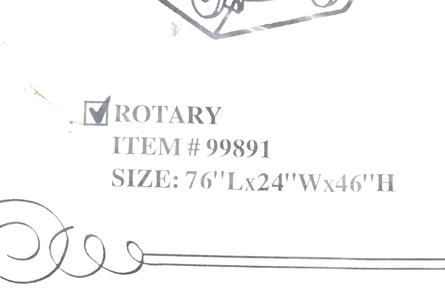 Rotary 99891 Mesh Green Mower Cover NOS