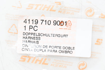 New OEM Stihl 4119 710 9001-C Double Shoulder Belt NOS