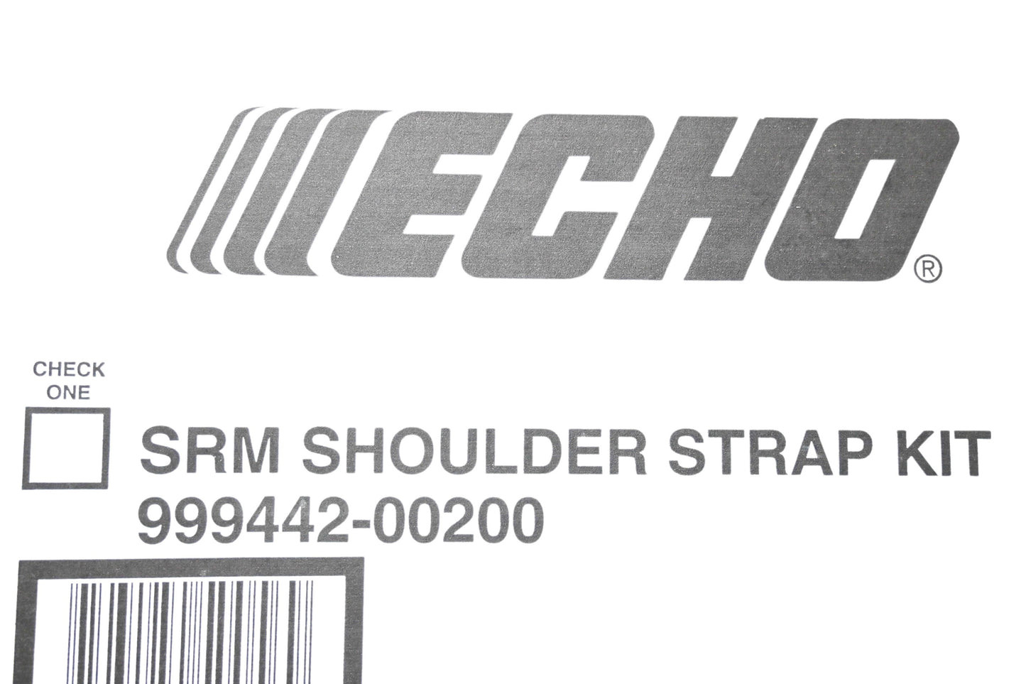 New OEM Echo 999442-00200, 99944200200 SRM Shoulder Harness Kit NOS