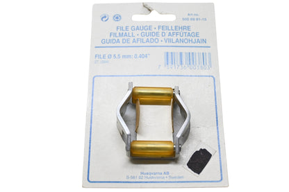 New OEM Husqvarna 505 69 81-15, 505698115 File Gauge 5.5mm 0.404" NOS