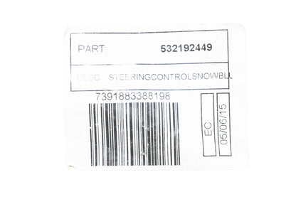 New OEM Husqvarna 532192449, 532 19 24-49 Steering Control NOS
