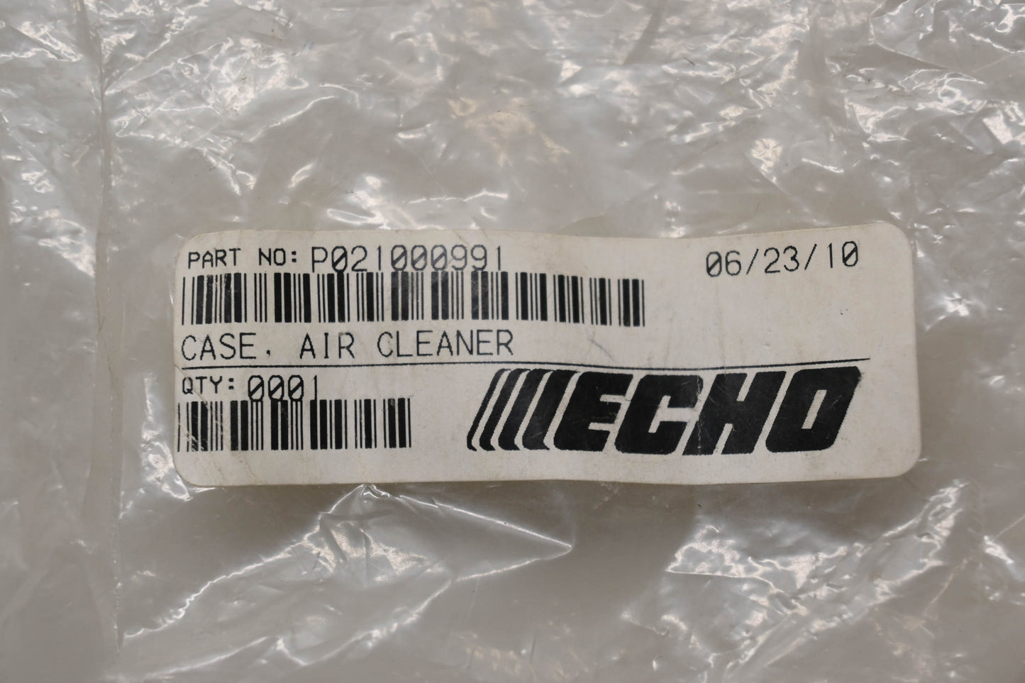 New OEM Echo P021000991 Air Cleaner Case NOS