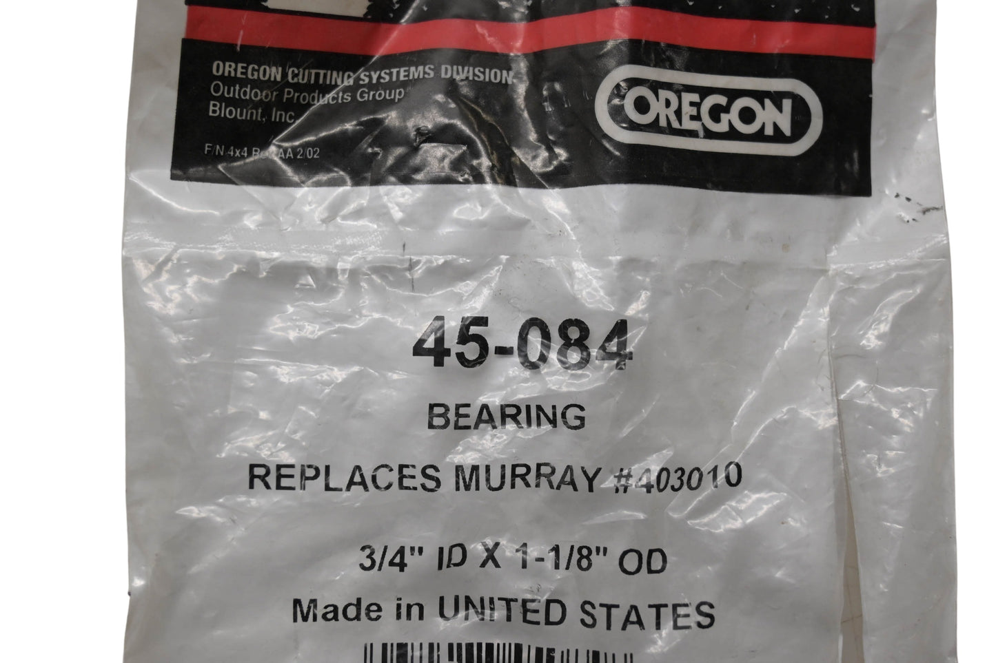 Oregon 45-084, 403010 Bearing NOS