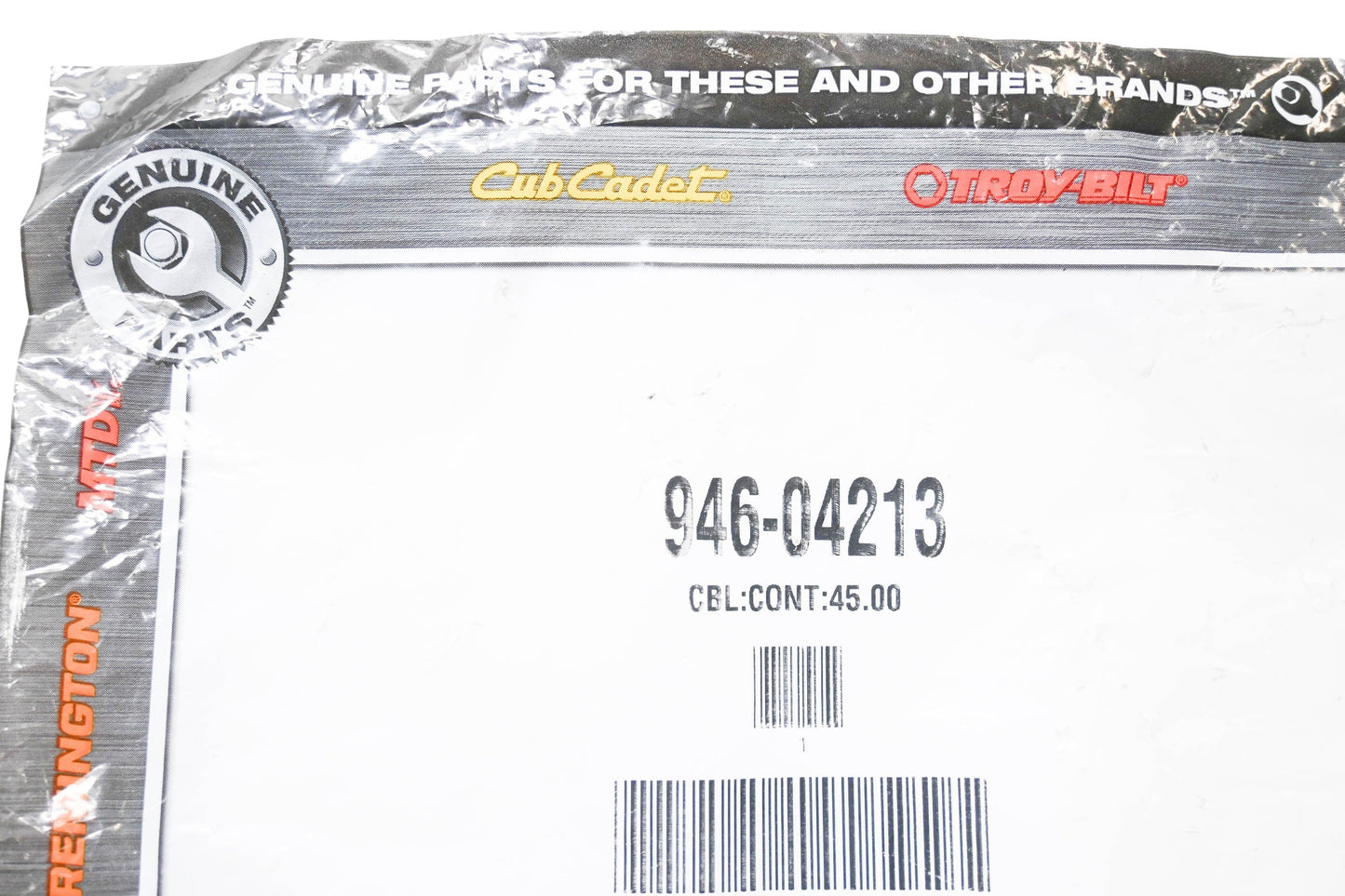 MTD 946-04213 Control Cable NOS
