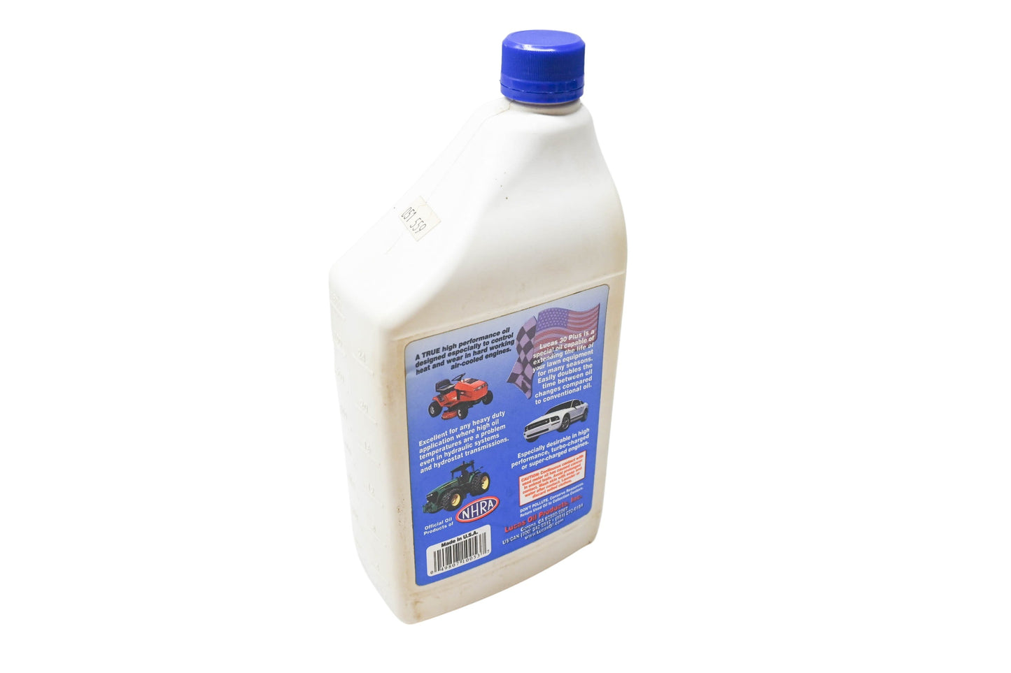 Stens 051-559 Lucas High Performance SAE 30 Plus Motor Oil 32oz NOS