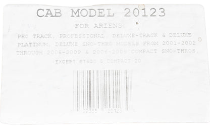 Ariens 20123 Snow Thrower Cab for Ariens NOS