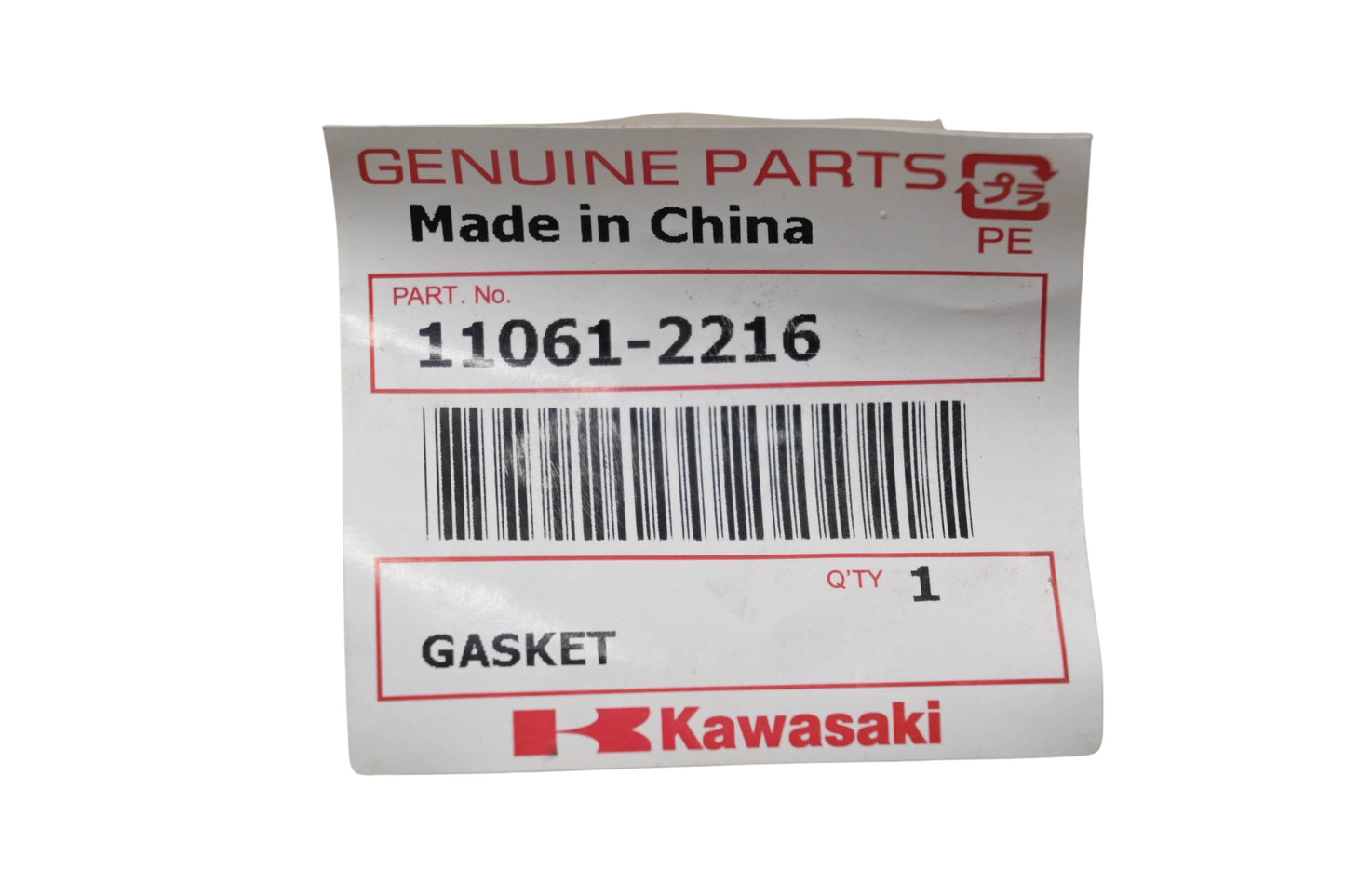 New OEM Kawasaki 11061-2216 Breather Gasket NOS