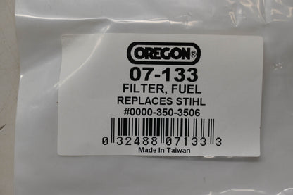 Oregon 07-133, 0000-350-3506 Fuel Filter NOS