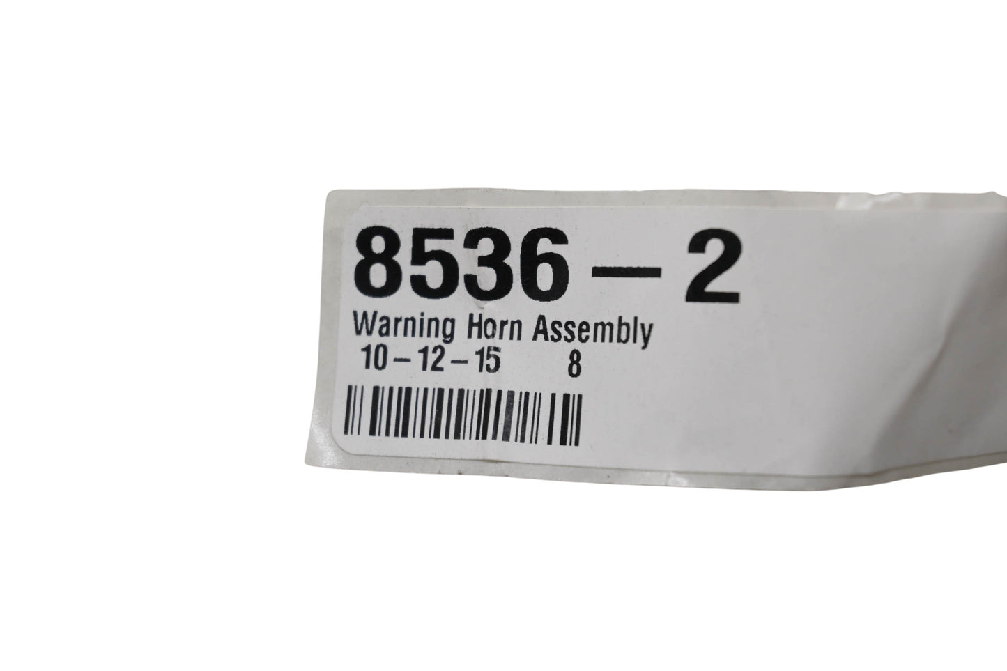 Walker 8536-2 Warning Horn Assembly NOS