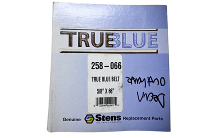 Stens 258-066 TrueBlue Belt 5/8"x66" NOS