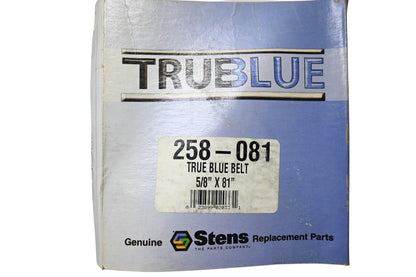 Stens 258-081 TrueBlue Belt 5/8"x81" NOS