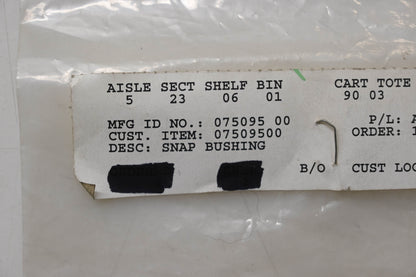Ariens 07509500 Snap Bushing NOS