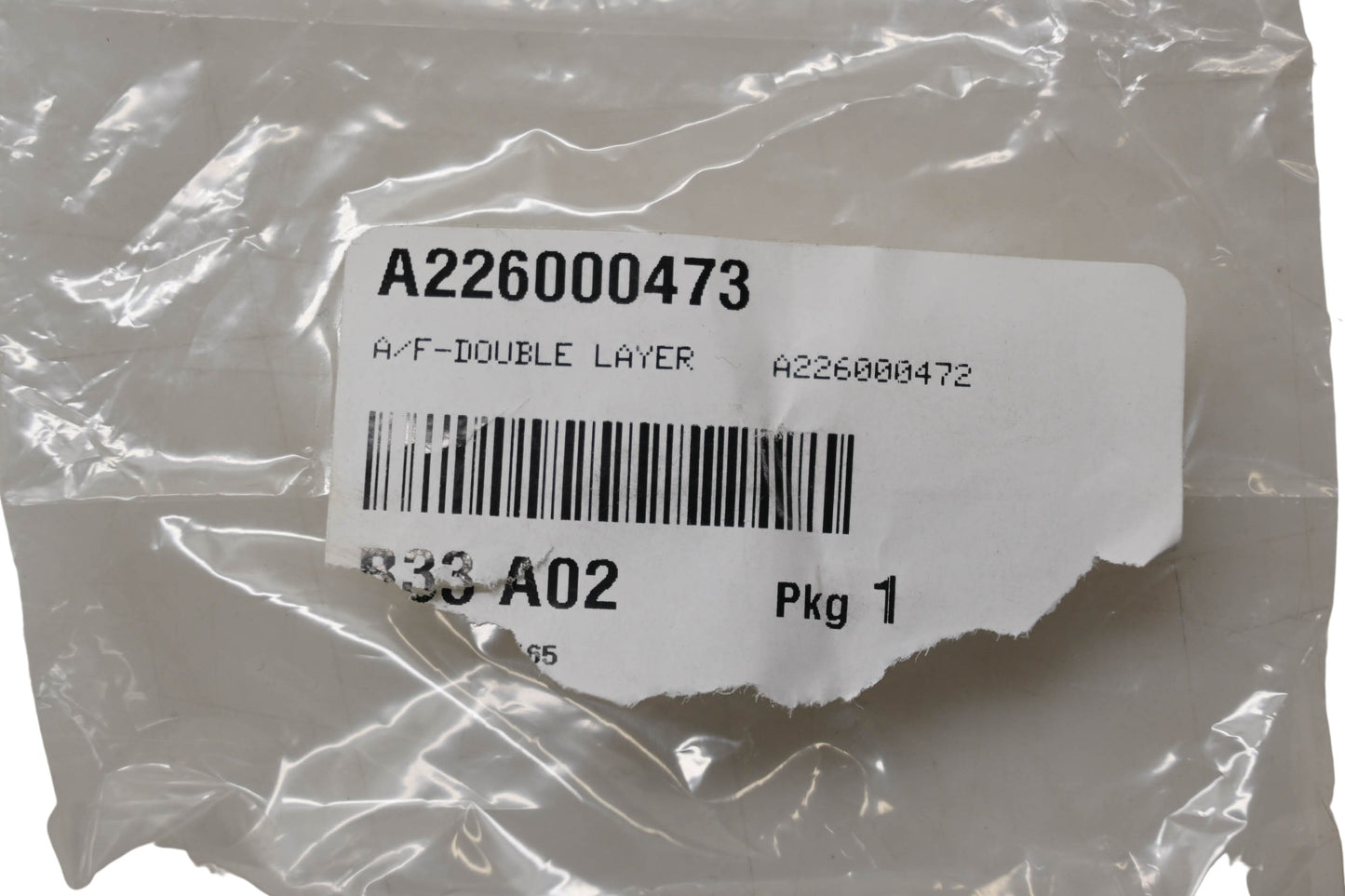 Shindaiwa A226000473 Double Layer Air Filter NOS