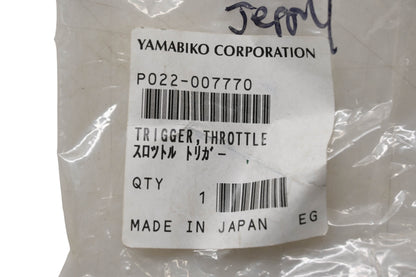 Yamabiko P022-007770 Throttle Trigger NOS