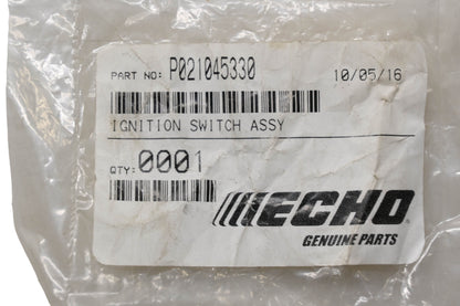 New OEM Echo P021045330 Ignition Switch Assembly NOS