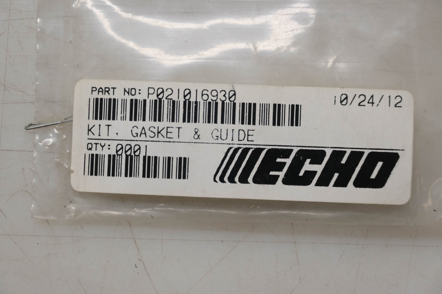 New OEM Echo P021016930 Gasket & Guide Kit NOS