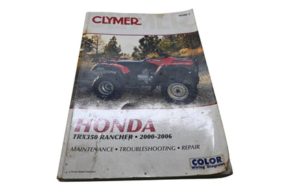 Clymer M200-2 Honda TRX350 Rancher 2000-2006 Maintenance Troubleshooting Repair