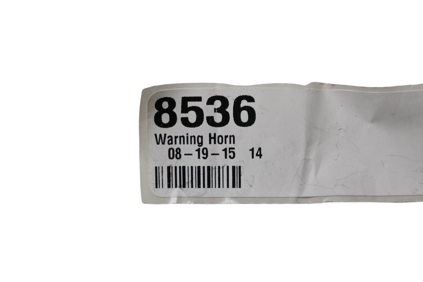 Walker 8536 Warning Horn NOS