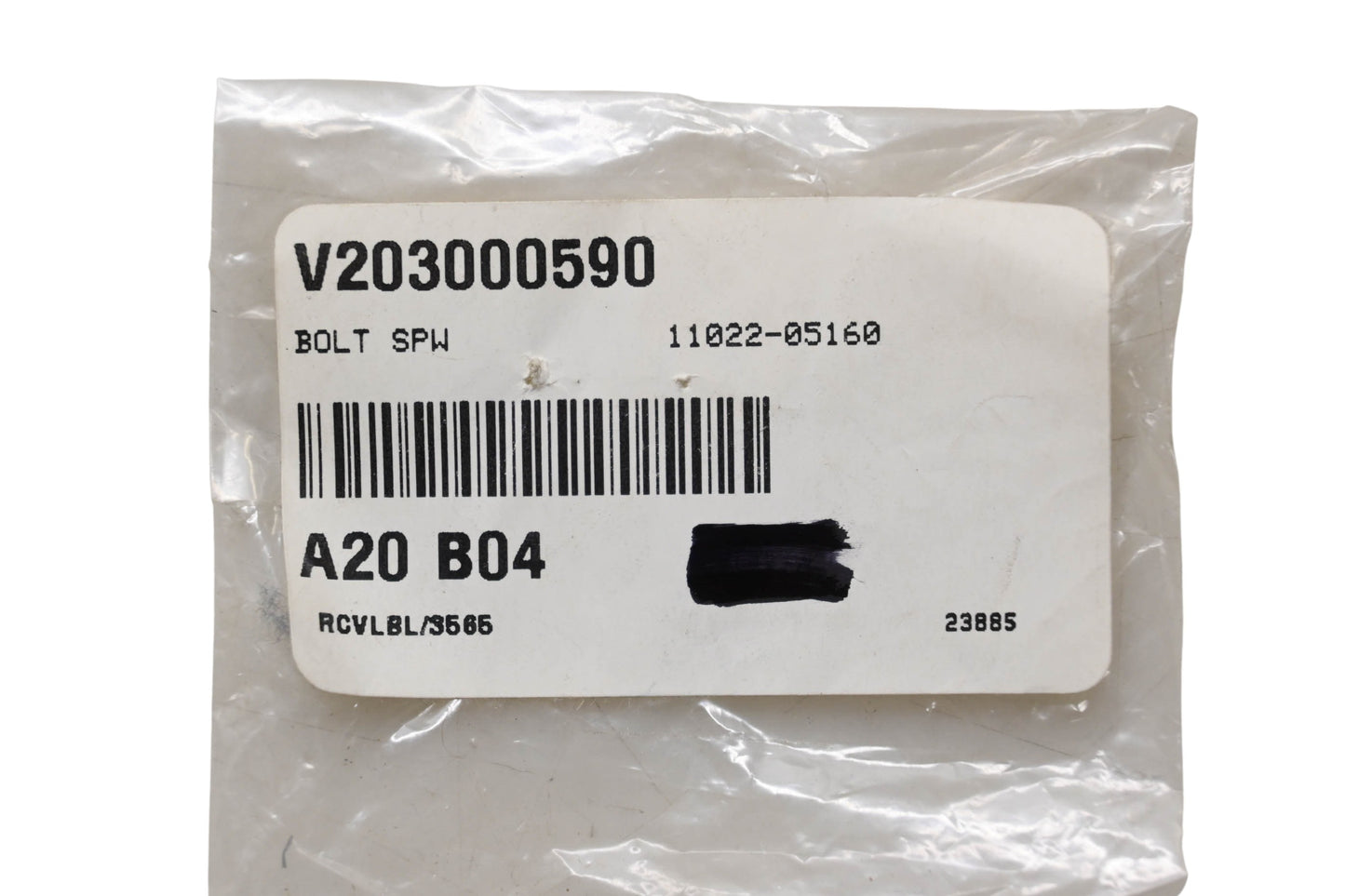 New OEM Echo V203000590, 11022-05160 Bolts Qty 2 NOS
