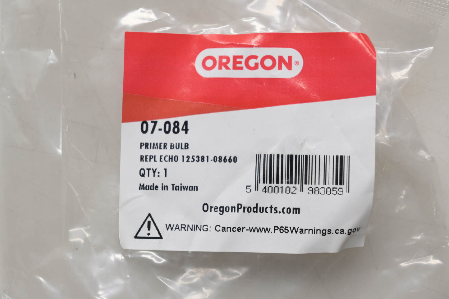 Oregon 07-084 Primer Bulb NOS
