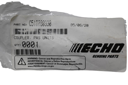 New OEM Echo C510000330 PAS Units Coupler Kit NOS