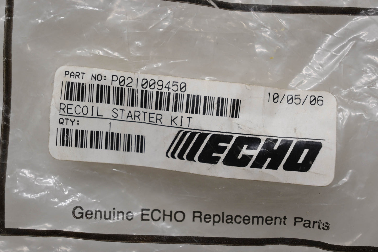 New OEM Echo P021009450 Recoil Starter Kit NOS