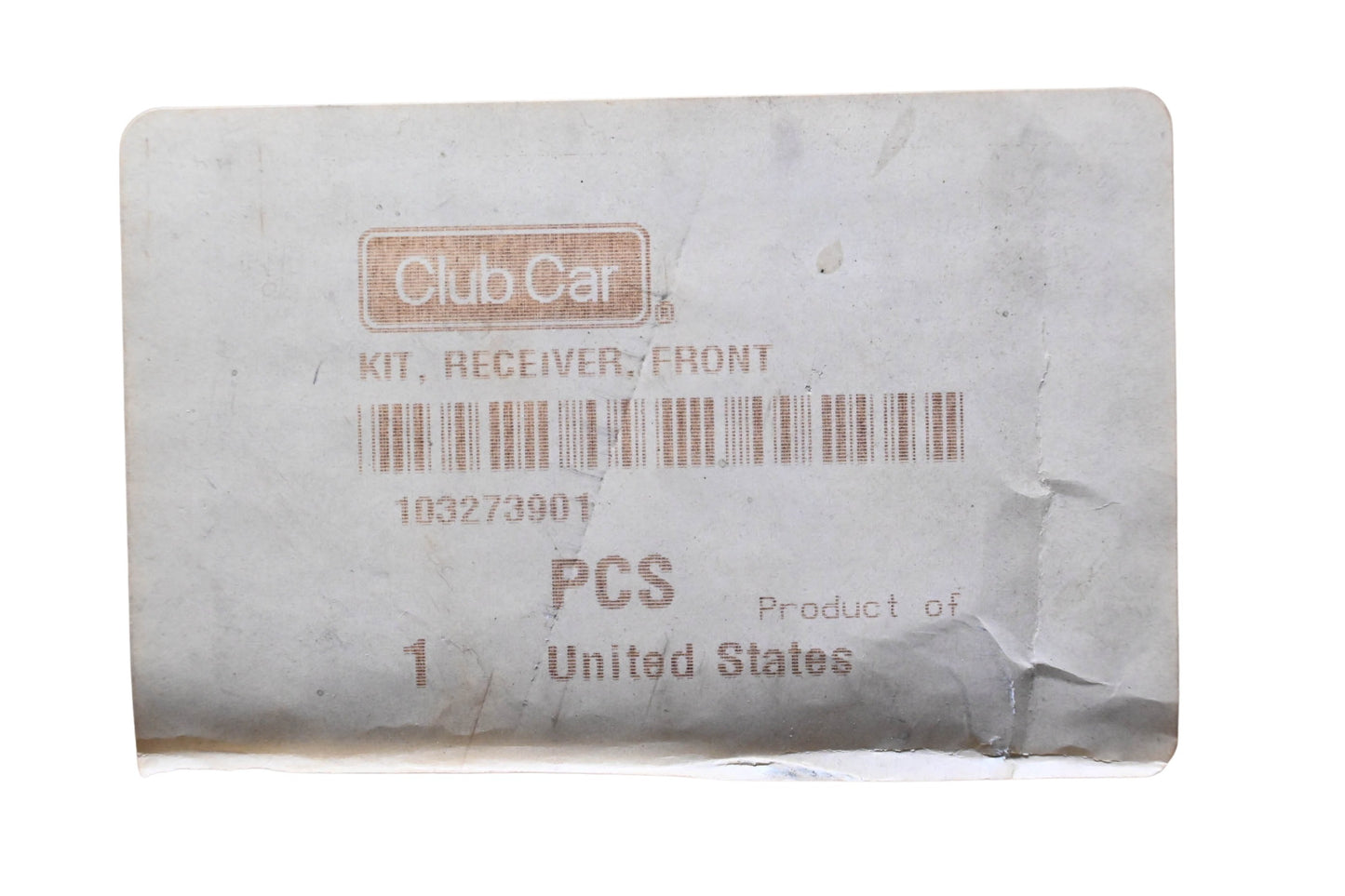 Club Car 103273901 Front Receiver Kit NOS