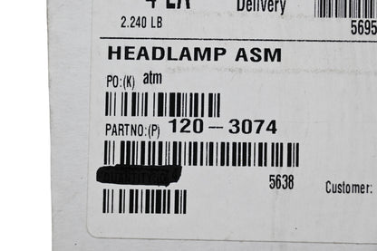 Toro 120-3074 Headlamp NOS