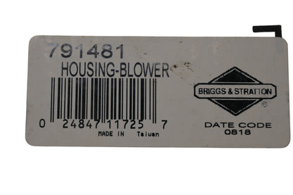 New OEM Briggs & Stratton 791481 Blower Housing Kit NOS