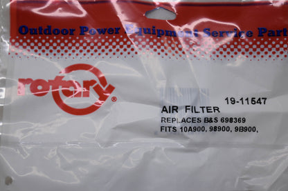 Rotary 19-11547 Air Filter NOS