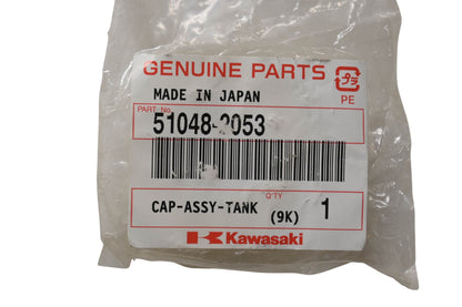 New OEM Kawasaki 51048-2053 Tank Cap Assembly NOS