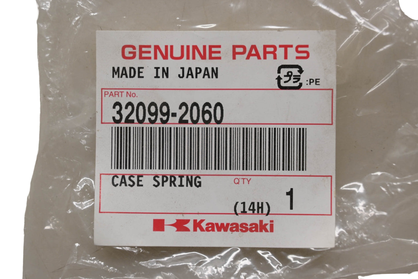 New OEM Kawasaki 32099-2060 Spring Case NOS