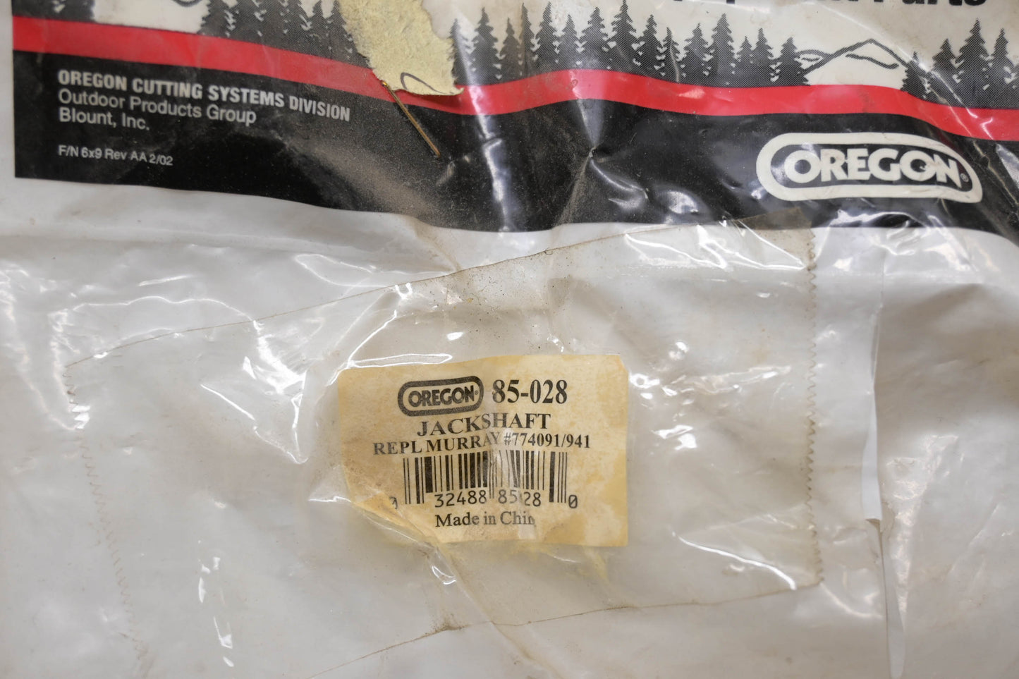 Oregon 85-028 Jackshaft NOS