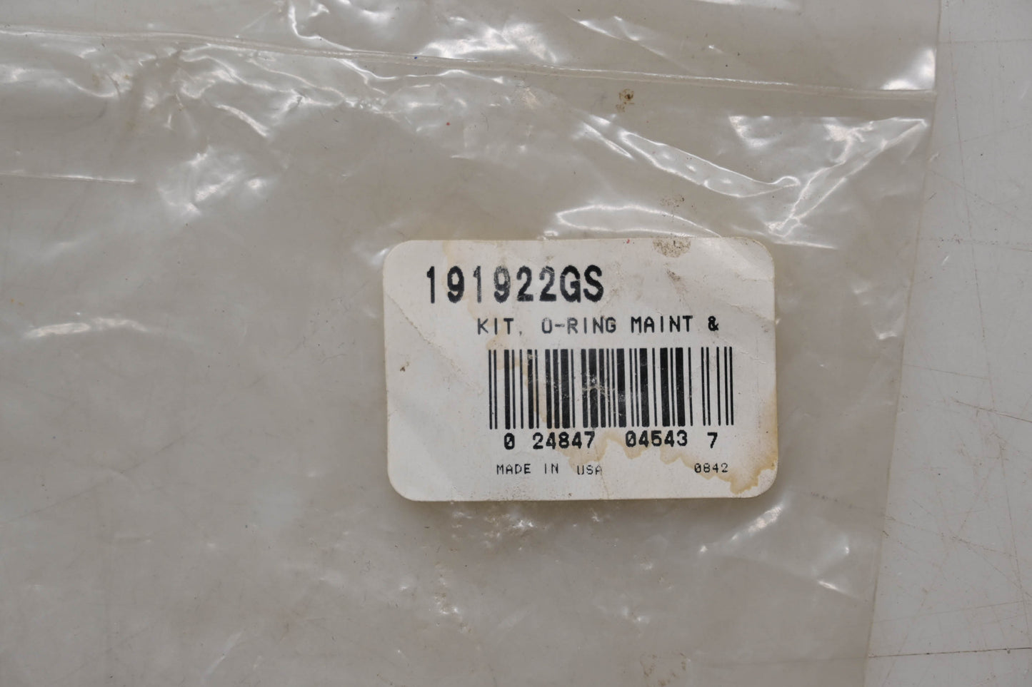 New OEM Briggs & Stratton 191922GS O-ring & Nozzle Maintenance Kit NOS