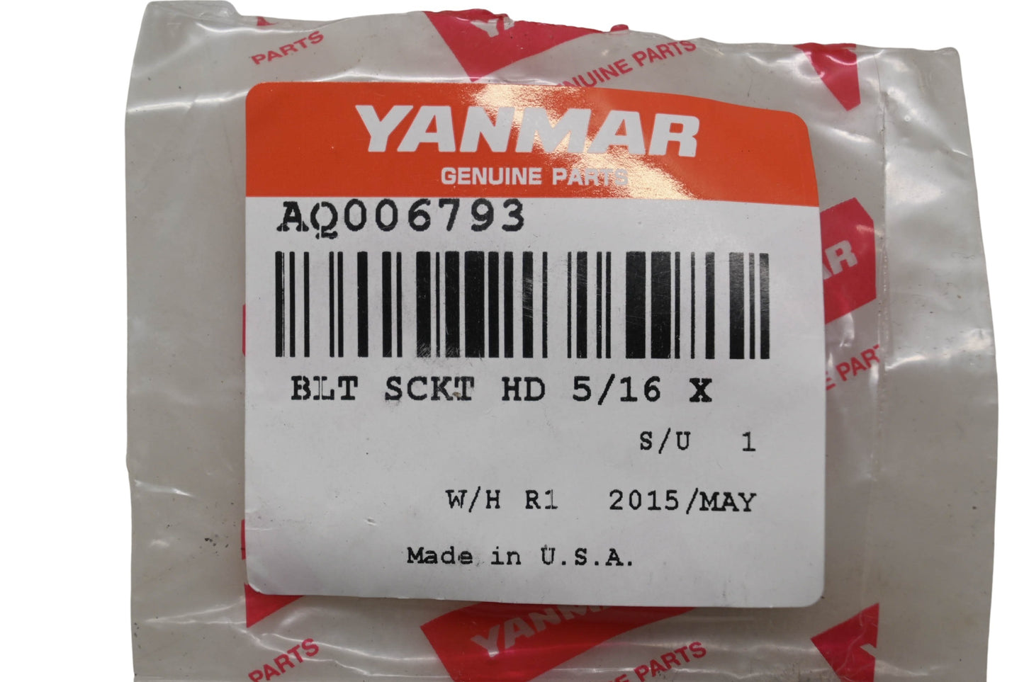 Yanmar 006793, AQ006793 Socket Head Bolt NOS