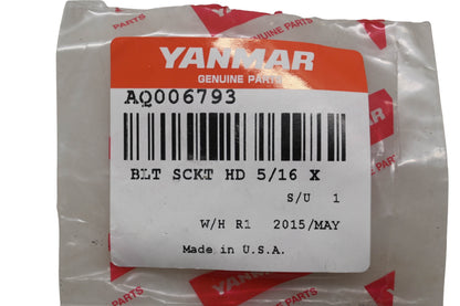 Yanmar 006793, AQ006793 Socket Head Bolt NOS