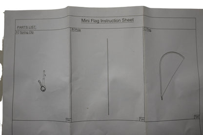 Simplicity IH021-12 Mini Flag Kit NOS